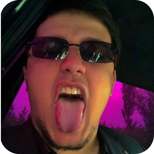 Telegram sticker 😎 ЖАВОХИР АТЕИСТ @JavoKnight