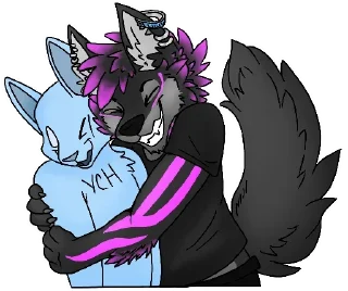 Telegram sticker 🫂 Raylin Wolfe