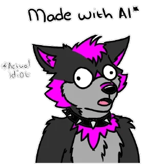 Telegram sticker 🫥 Raylin Wolfe