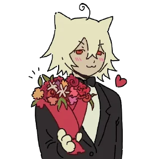 Sticker 😘 котячик