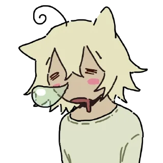 Video sticker 😴 котячик