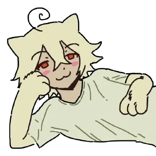 Telegram sticker 😏 котячик