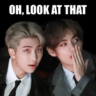 Telegram stiker 😮 Awesome BTS Memes