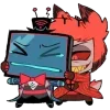 Sticker ❤️ Radiostatic by Tandi @TgEmodziBot
