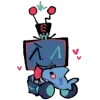 Sticker ❤️ Radiostatic by Tandi @TgEmodziBot