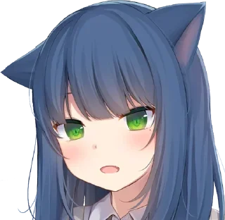 Telegram sticker 😀 ‎ kitty cat ‎𓆝