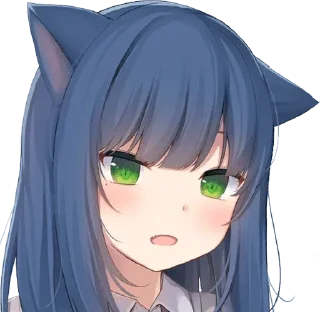 Telegram sticker 😀 ‎ kitty cat ‎𓆝