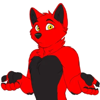 Telegram sticker 🤔 FoxDub & Midnight