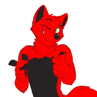 Telegram sticker 😉 FoxDub & Midnight