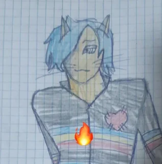 Telegram sticker 🔥 Савешка любит Рибут Уолли