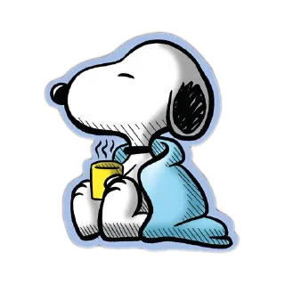 Video sticker 🥶 É SNOOPY, NÃO CHARLIE BROWN!