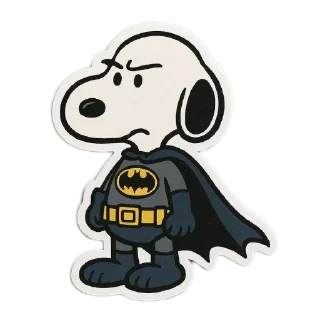 Telegram sticker 🤨 É SNOOPY, NÃO CHARLIE BROWN!