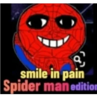 Video sticker 🥲 Smile In Pain | @tarahume | @stickerXtara