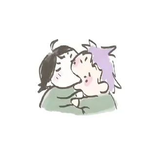Telegram sticker 💜 «𝟐𝟑𝟎 x 𝟏𝟐𝟒» by @whivv :: @fStikBot
