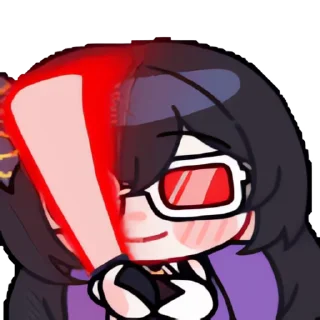 Video sticker 👻 v아리사 구독티콘v @DCConSticker