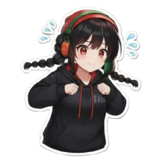 Telegram stiker 💦 @babytomato_lia