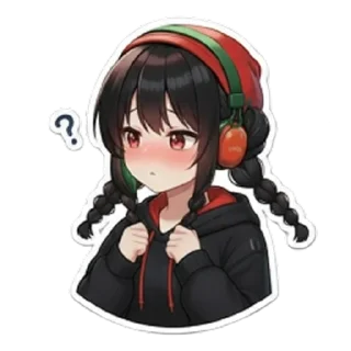 Sticker 🤨 @babytomato_lia
