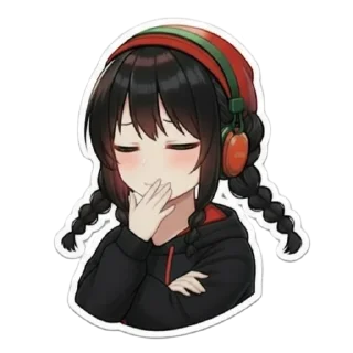 Telegram stiker 😌 @babytomato_lia