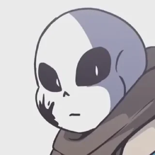 Video sticker 🖤 • Ink!Sans • by : @Undertale_Stickers
