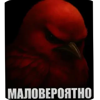 Telegram sticker 🐦 котакбас