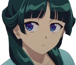 Телеграм стикер 😒 @HD_Stickers 薬屋のひとりごと 第2期 Part 2