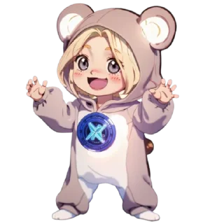 Sticker 👄 코한나