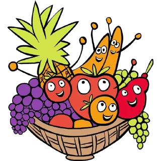 Sticker 🍍 Fruit & Veg Gifts @PunjabiSticker