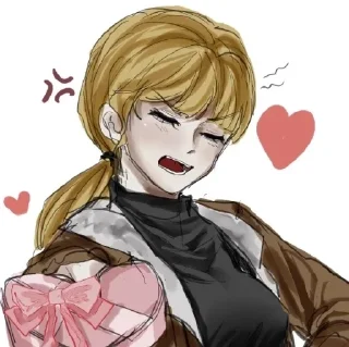 Telegram sticker ❤ Fear & Hunger