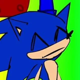 Telegram sticker 😁 Sonic the hedgehog