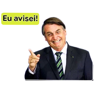 Video sticker ✋ 🇧🇷 Bolsonaro 2026 - @saude_foco, @curio_x