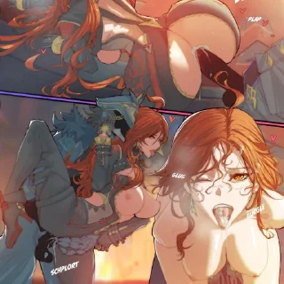 Sticker ❤ GENSHIN IMPACT 18+ - @Stickers_R34