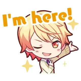 Video sticker ✨ 88☆彡 ЦУКАСА ТЕНМА!☆☆☆