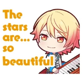 Sticker ✨ 88☆彡 ЦУКАСА ТЕНМА!☆☆☆