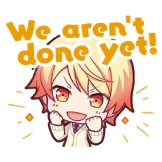 Telegram sticker ✨ 88☆彡 ЦУКАСА ТЕНМА!☆☆☆