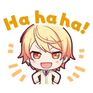 Telegram sticker ✨ 88☆彡 ЦУКАСА ТЕНМА!☆☆☆
