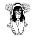 Telegram sticker 😓 Dr. Stone