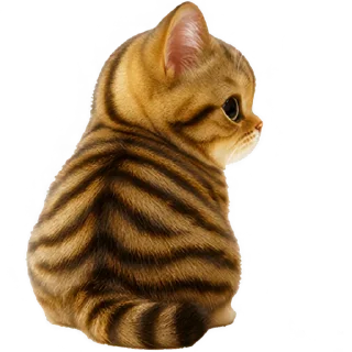 Video sticker 😒 Пухленький котёнок @Nyasticks