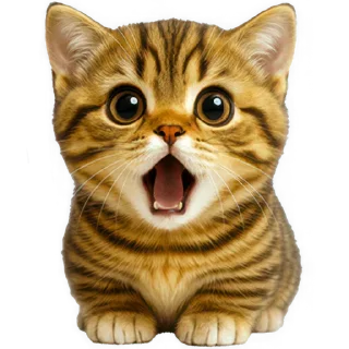 Video sticker 😱 Пухленький котёнок @Nyasticks