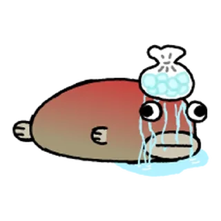 Telegram stiker ⭐ 망둥어리 @moe_sticker_bot