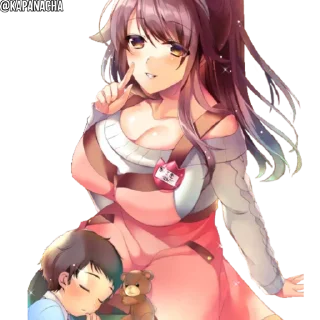 Telegram sticker ☺️ Milf pack by @kapanacha