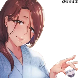 Telegram sticker ☺️ Milf pack by @kapanacha