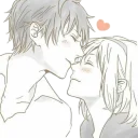 Telegram sticker ❤️ Anime Hugs, Kisses & Random