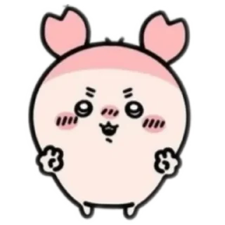 Telegram sticker 👂 치이카와이야기하는방4   @kawasaekki