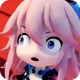 Telegram stiker 😦 setsuna rin