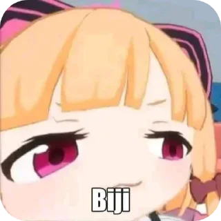 Telegram stiker 😏 setsuna rin