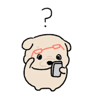 Telegram sticker ⭐ 멍무이 율무 @moe_sticker_bot