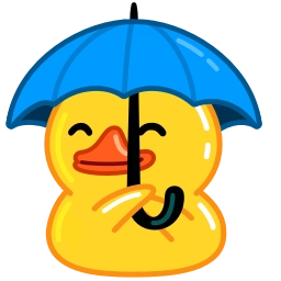 Sticker 🛡 Duck