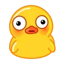 Telegram sticker 😳 Duck