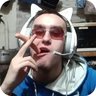 Telegram sticker 😎 Ydekas's honest reaction