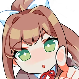 Sticker 😳 Monika Stickers
